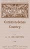 [Gutenberg 61234] • Common-Sense Country